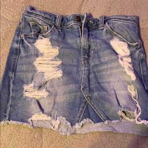 Jean skirt from hollister